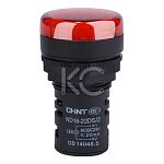 Индикатор ND16-22DS/2  красный АС/DC24В (R) (CHINT)