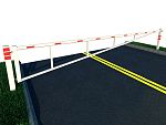 Усиленный поворотный шлагбаум TCN 6000-Pro (длина 6 метров)
