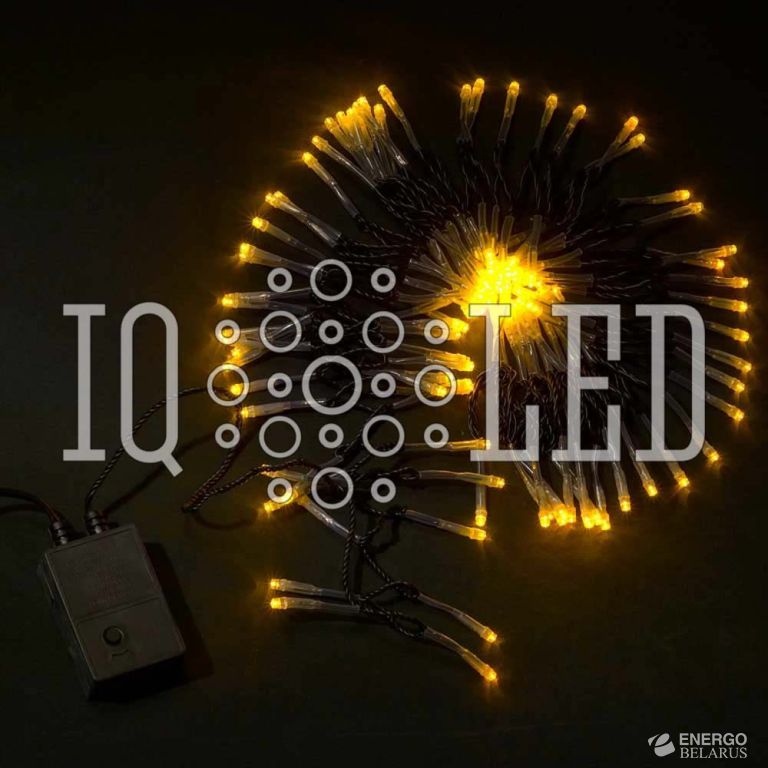 Гирлянда с контроллером 5M, 240V Светод, желтая