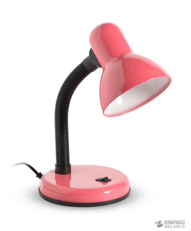 Светодиодный наст. светильник (LED) Е27 Pink, Smartbuy