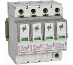 УЗИП (разрядник), T1+T2, 12.5kA(10/350мкс), 25кА(8/20мкс), 4P