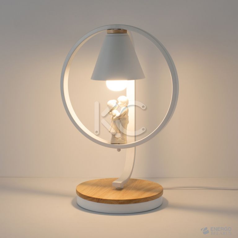Светильник светодиодный настольный Астерия MMD-LED E013-3-1xE27, белый, Home Light