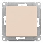 Переключатель 1-клавишный Schneider Electric AtlasDesign ATN000261 Бежевый