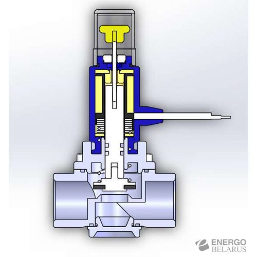 Клапан отсекатель электромагнитный Кенарь GV-90 (метан)