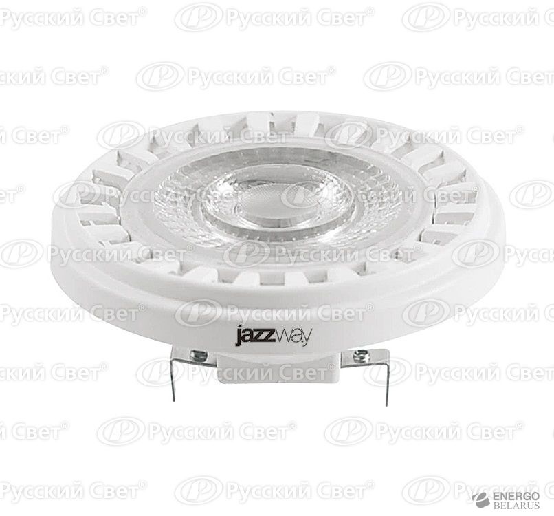 Лампа светодиодная PLED-AR111 12Вт 3000K 800лм G53 230В/50Гц JazzWay 4690601036155