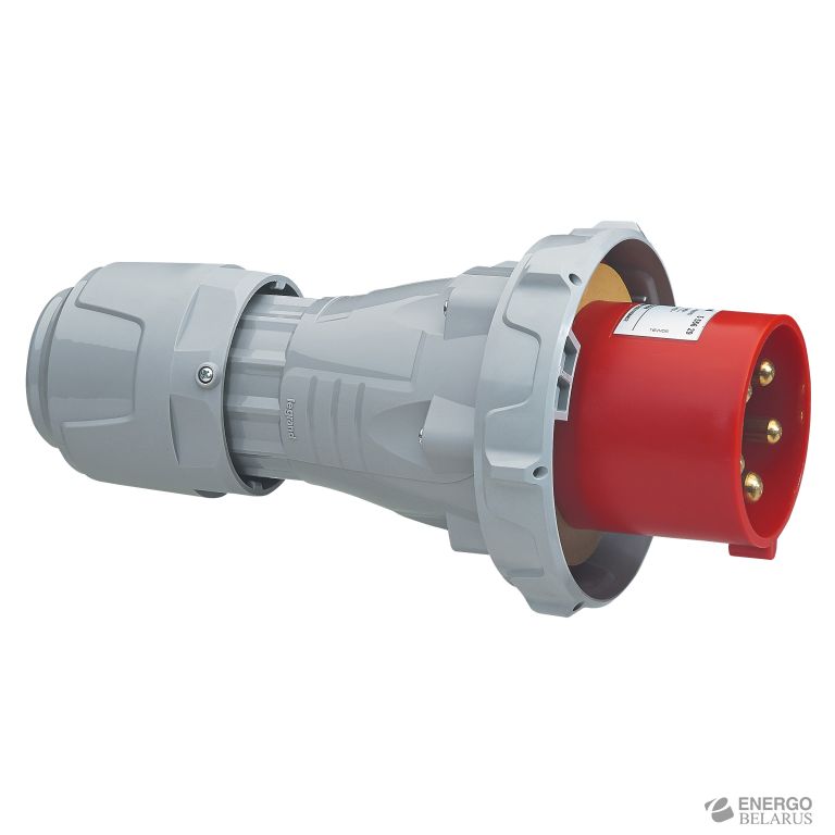 Вилка мобильная 3P+N+E IP67 125А 380V