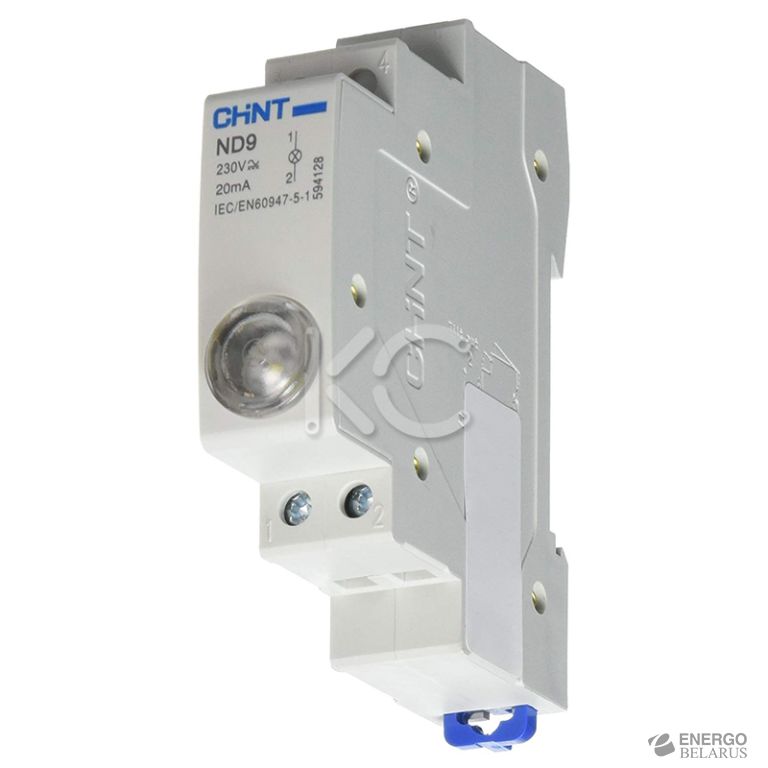 Индикатор ND9-1/w белый , AC/DC230В (LED) (CHINT)