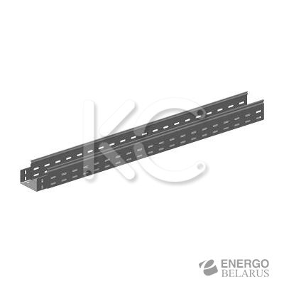 Лоток перфорированный ЛМс-ПЗМ 100х100-0,7ц УТ2,5 (L=3000 мм)