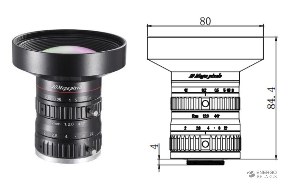 SA1220M-10MP 102201461 Объектив
