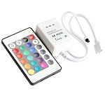 LED RGB controller инфракрасный 24 кнопки, Smartbuy