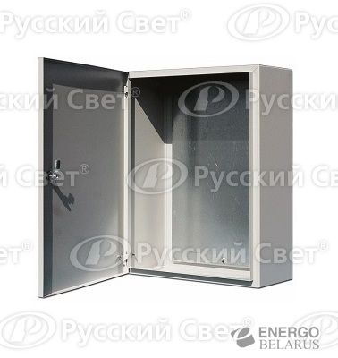 Корпус метал. навес. с монтаж. панелью 395х310х220 IP54 DEKraft 30601DEK