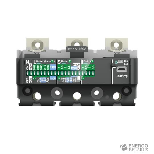 Расцепитель защиты ABB Ekip LSI In = 160A XT2 4p InN = 100%