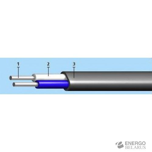 Кабель АВВГ-П-1 2x10 ож