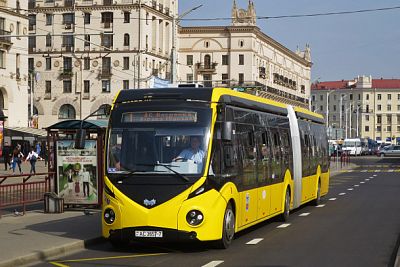 В Минске хотят заменить все автобусы на троллейбусы с автономным ходом и электробусы