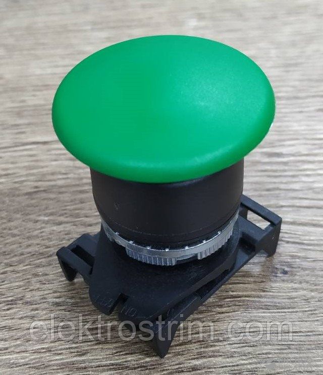 Кнопка грибковая без фиксации PPFN2M4N d40 GREEN IP65