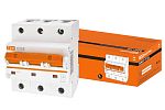 Автоматический выключатель ВА47-125 125А; 3P, тип C, 10кА.