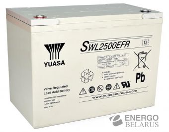 Батарея аккумуляторная YUASA SWL2500EFR 12V 90Ah