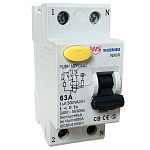 Дифференциальный выключатель (УЗО) NX6R 2P 16A 30mA тип AC 6kA (R) Wilderness
