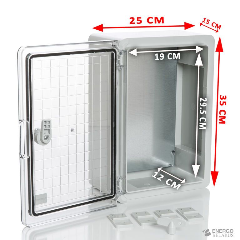 Распределительный пластиковый шкаф 250х350х150, PP3012 Plastim