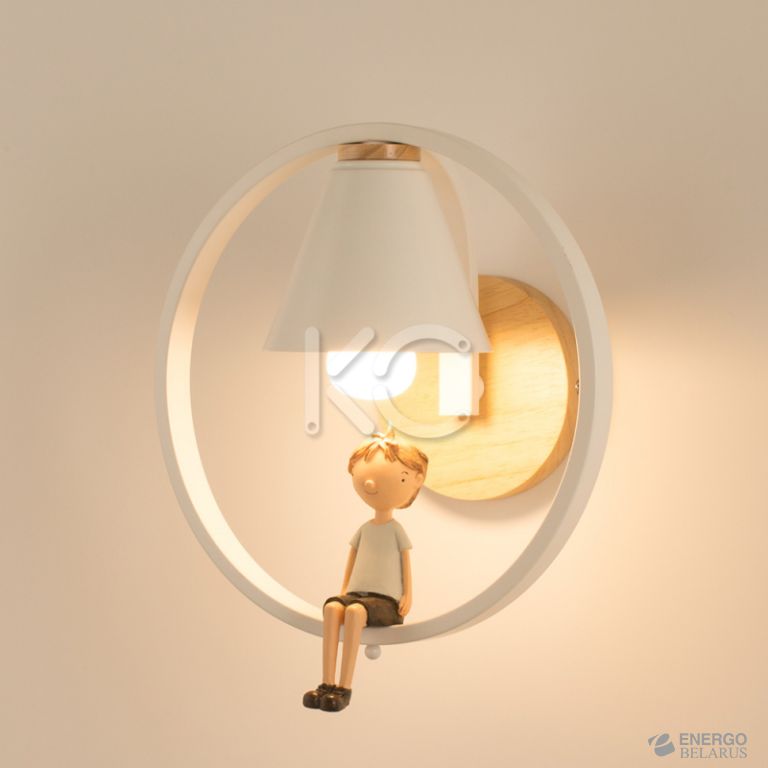 Светильник светодиодный настенный Астерия MMD-LED B138-2-1xE27, белый, Home Light