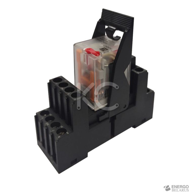 Реле управляющее MY-HH54P 4CO/6А(250VAC/30VDC),110VAC КС (комплектно с колодкой PYFZ-14-E, 10A(300V), модулем AMB-RC,110-240VAC, фиксатором SK38F)