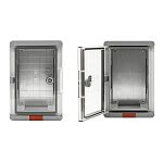 Бокс пластиковый ЩМП-П прозрачная дверь 300х200х130 мм Design Pro Series IP67 Plastim