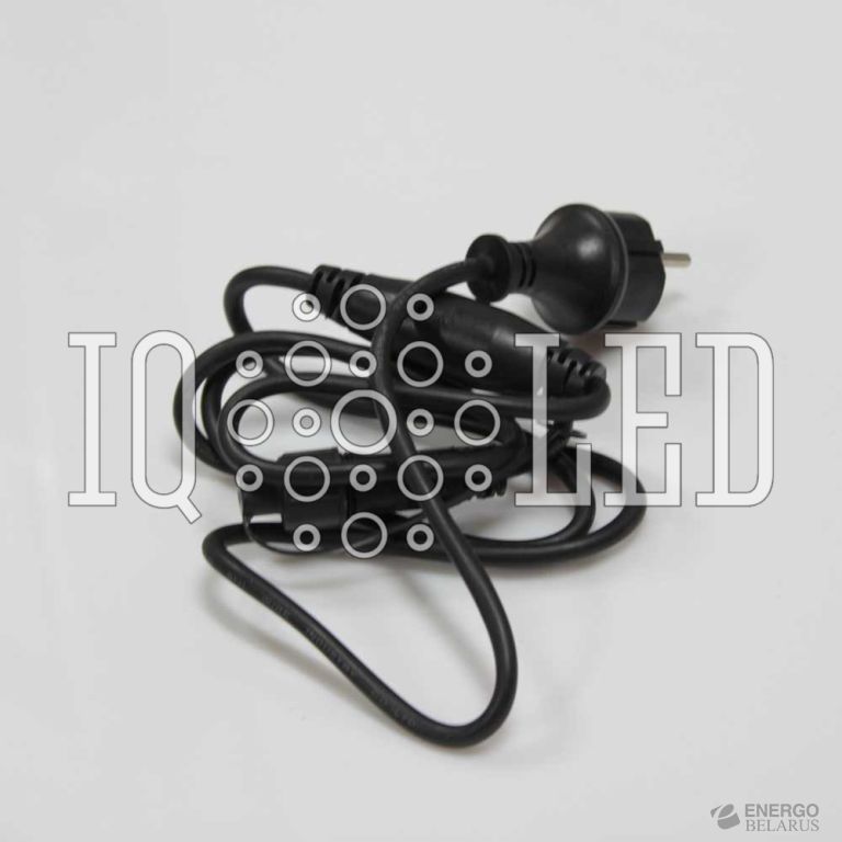 Источник питания для гирлянд серии 10M/20M-24V (черный провод)