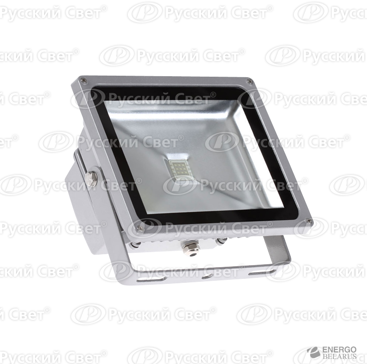 Прожектор светодиод. PFL-10W/CW/GR JazzWay 4690601001276