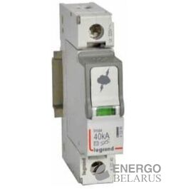 УЗИП (разрядник), T2, In=20kA, Imax=40кA, 8/20мкс, 1P