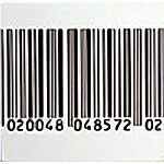 Этикетка противокражная (РЧ) 40x40 ложный штрихкод