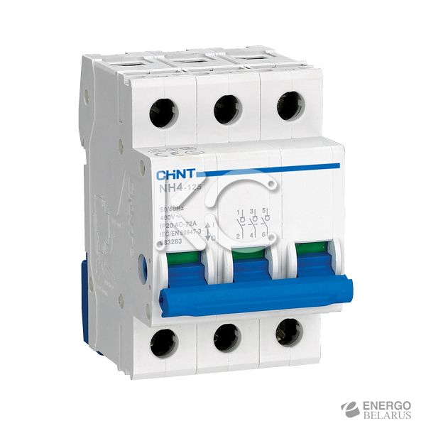 Выключатель нагрузки NH4 3P 32A (R) (CHINT)