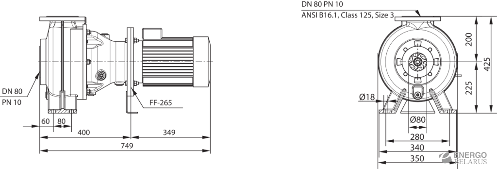   Wilo-RexaBloc RE 08.52W-230DAH132S4