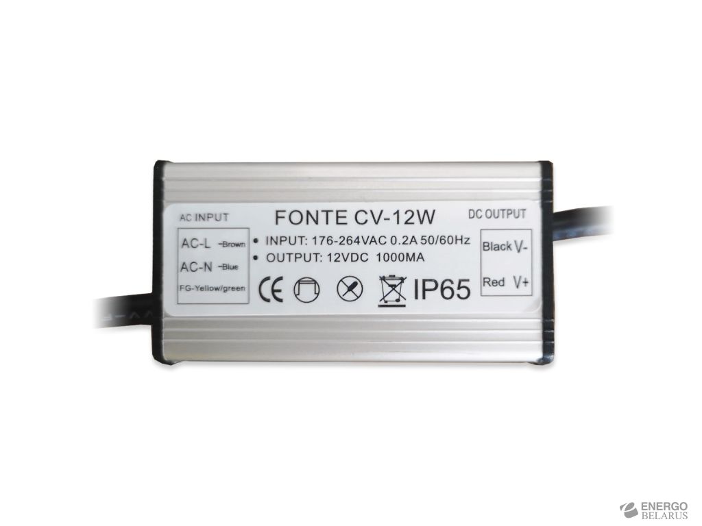 Источник питания Fonte CV-12W-12V-IP65