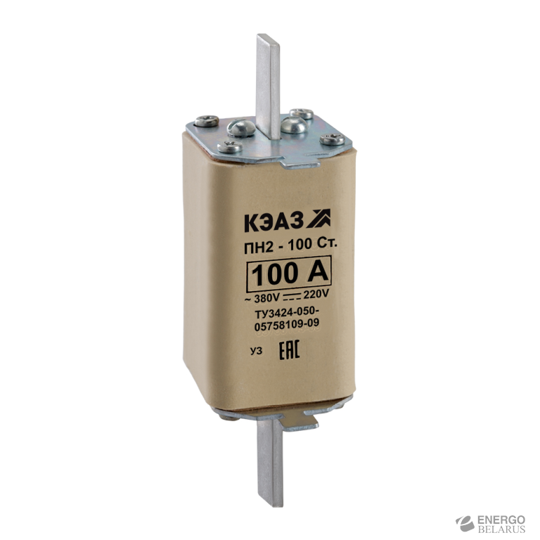 Вставка плавкая ПН2-100-С-50А-У3-КЭАЗ