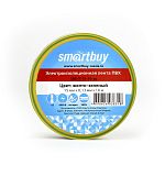 Изолента Smartbuy,  0.13х15мм, 10 метров, желто-зеленая