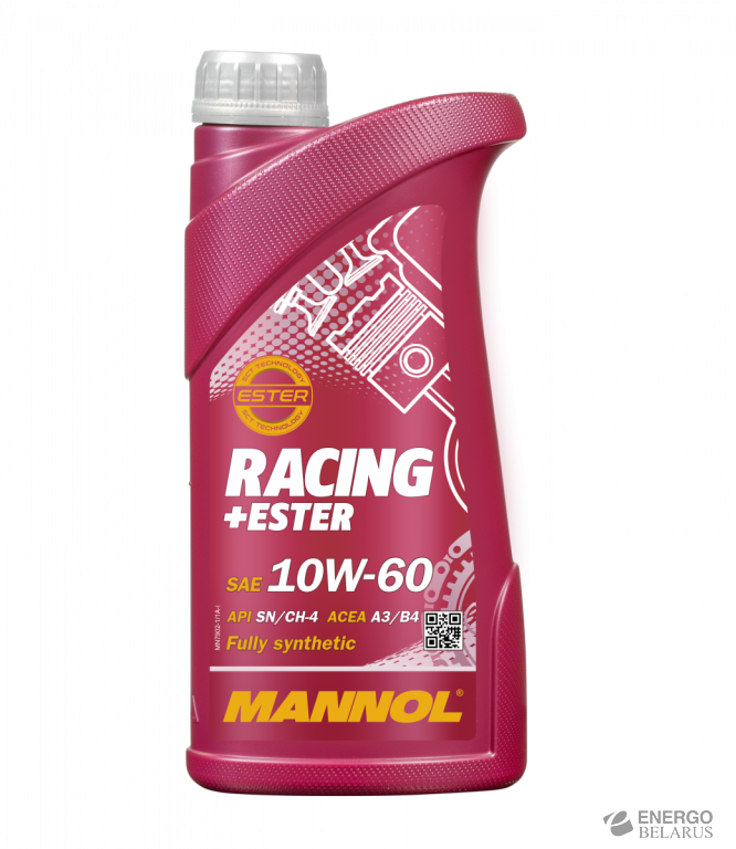 Масло моторное Mannol Racing + Ester 10W-60 7902