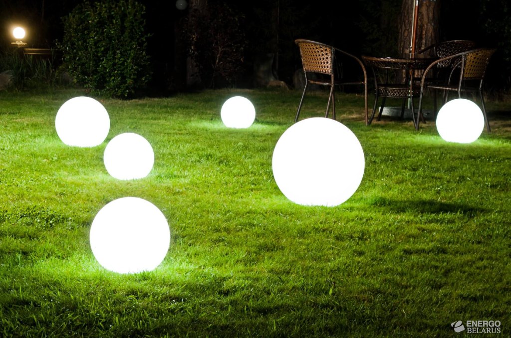 Шары с LED подсветкой