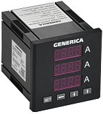 Амперметр  IDA11-5-3-3-LED-G