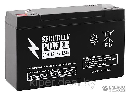  Security Power SP 6-12 F1 6V/12Ah
