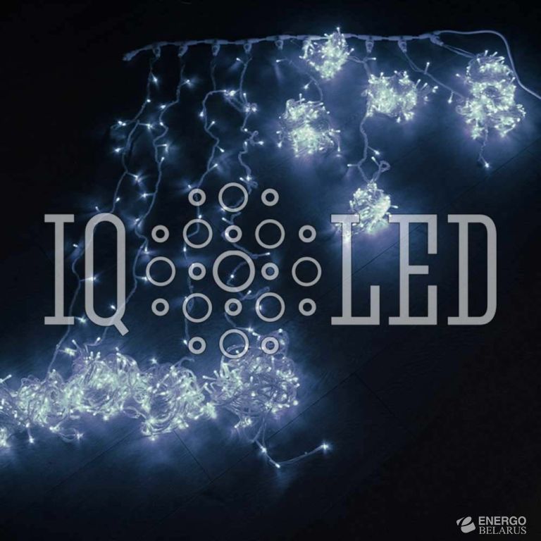 Дождь-водопад 10M, 24V белый