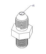 Переходник ЛПТ М14х1,5-R 1/4 LS248741