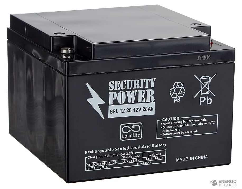 Аккумуляторная батарея Security Power SPL 12-28 12V/28Ah