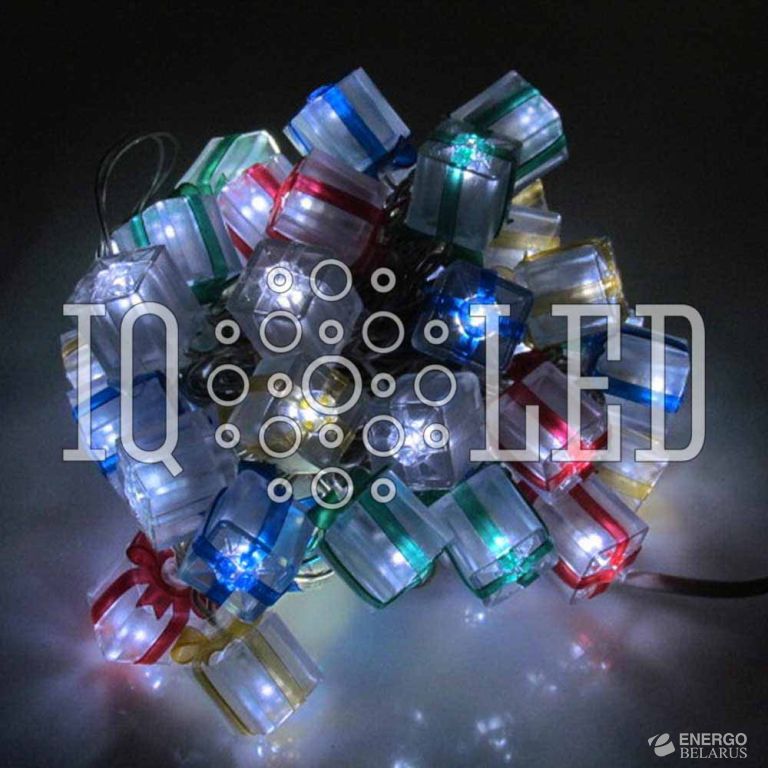 Гирлянда с насадками 8M, 240V