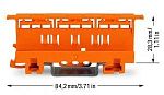 WAGO 221-510 монтажный адаптер клемм