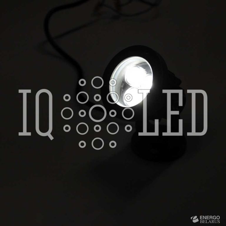 Прожектор точечный поворотный 6300K, 12V белый