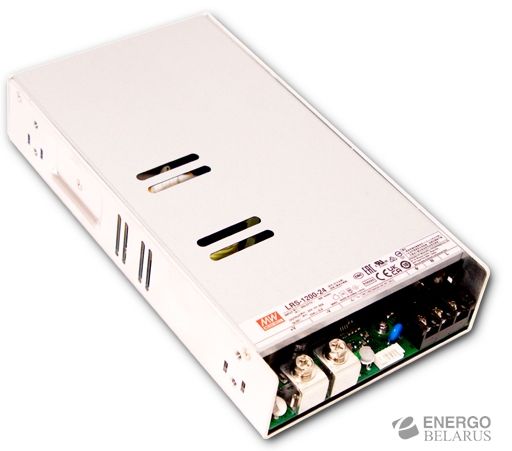 Источник питания закрытый Mean Well LRS-1200-12