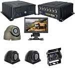 CarDVR U1 автомобильный видеорегистратор транспортный (КОМПЛЕКТ)