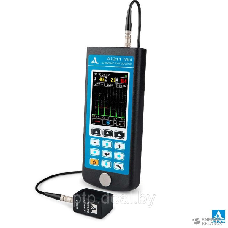 МИНИАТЮРНЫЙ УЛЬТРАЗВУКОВОЙ ДЕФЕКТОСКОП А1211 MINI