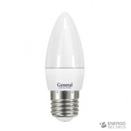 Лампа GLDEN-CF-7-230-E27-6500 General