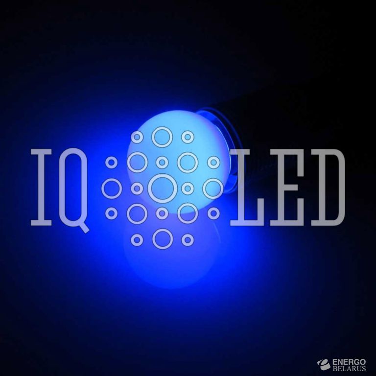 Лампа для белт-лайта 0.5W 240V (диммируемая) синяя